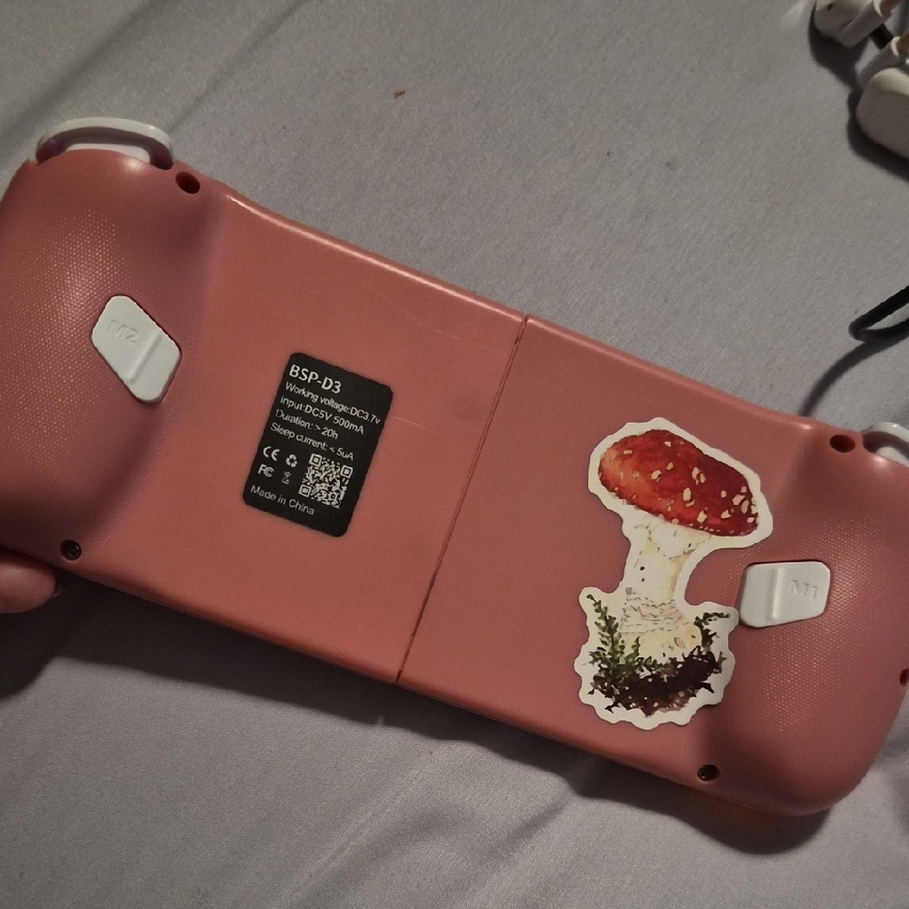 Pink Gaming Controller with LED Buttons - Picture 3 of 9